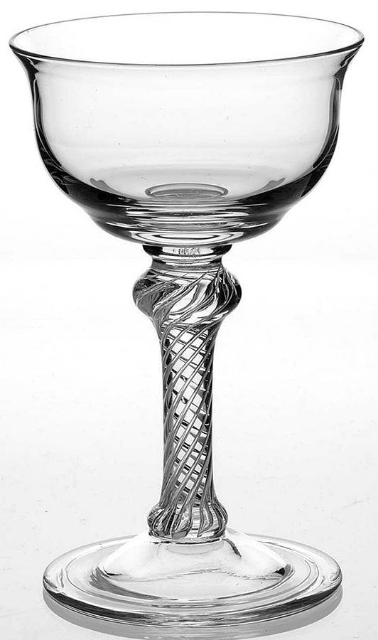 Airtwist Champagne/Tall Sherbet by Foreign Advisory Crystal-1