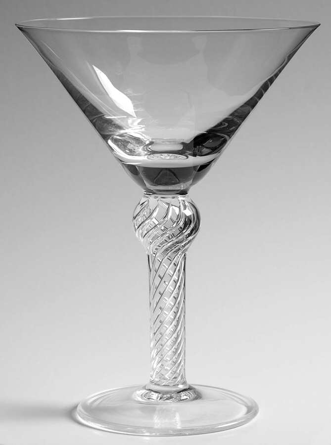 Airtwist Martini Glass by Foreign Advisory Crystal-1