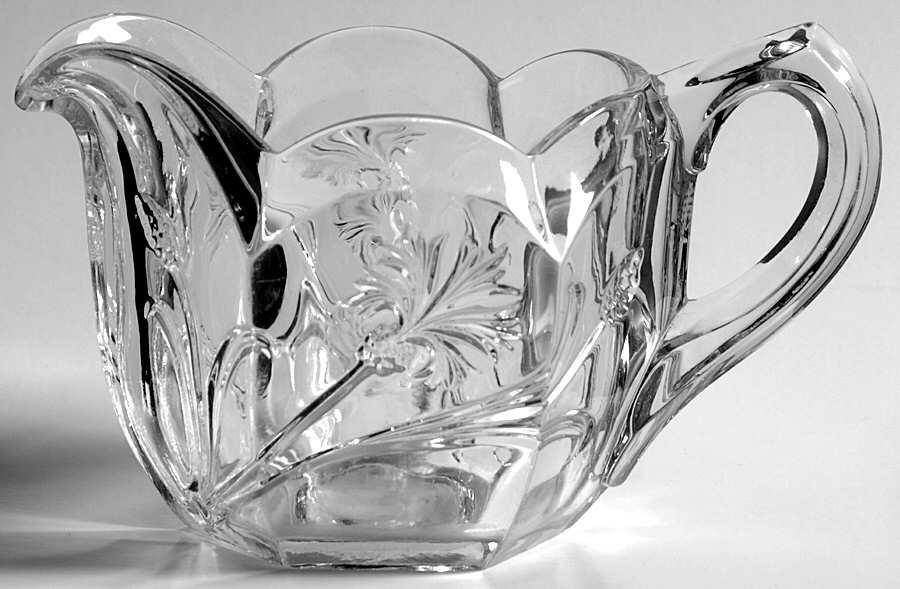 Dandelion Clear Creamer by Fostoria-1