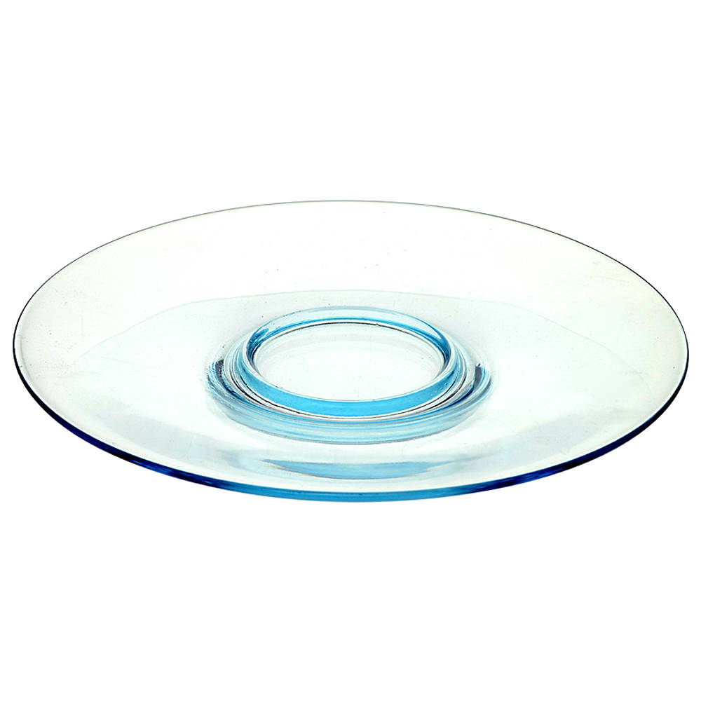Ice Blue (Azure) Underplate for Ice Dish by Fostoria-1