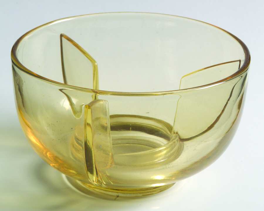 Ice Topaz Ice Dish No Insert by Fostoria-1