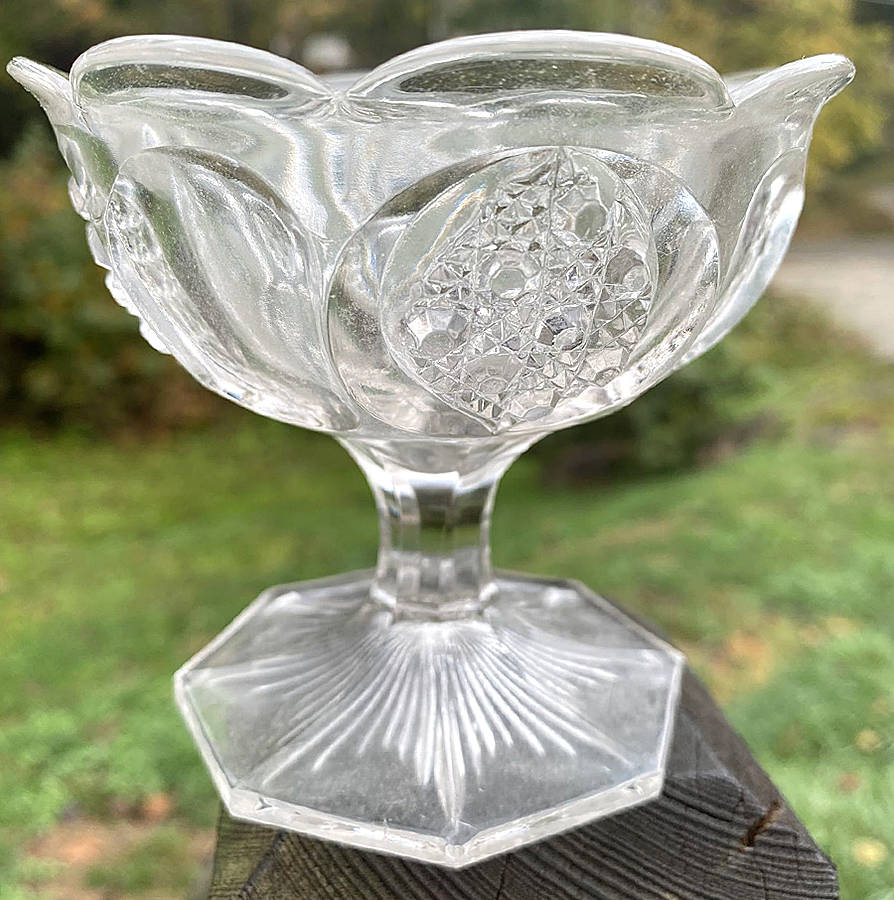 Tuxedo Sundae Glass by Fostoria-1