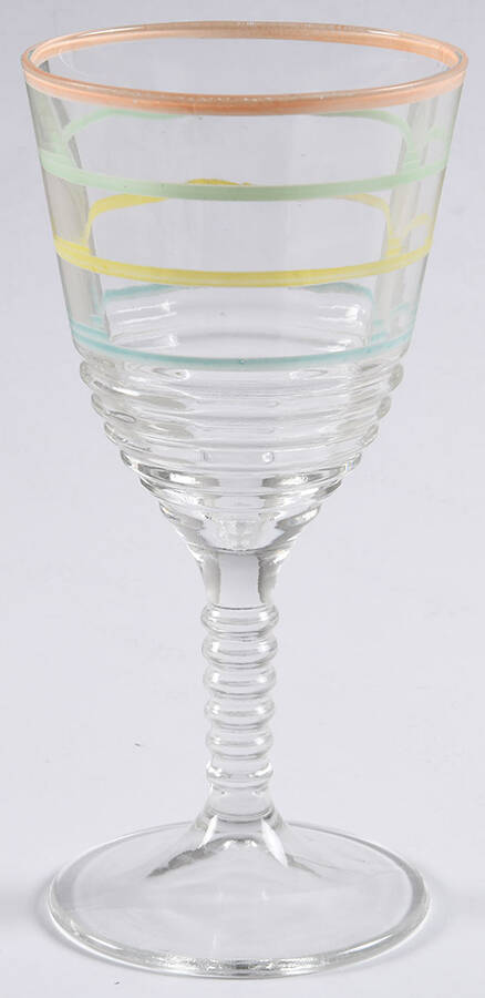 145R-8 Water Goblet by Federal Glass -1