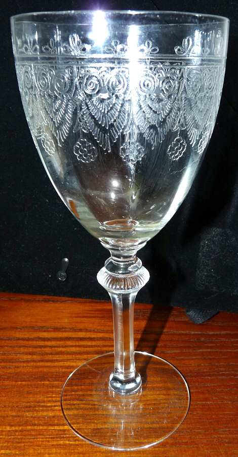 DE63 Blue Water Goblet by Fry-1