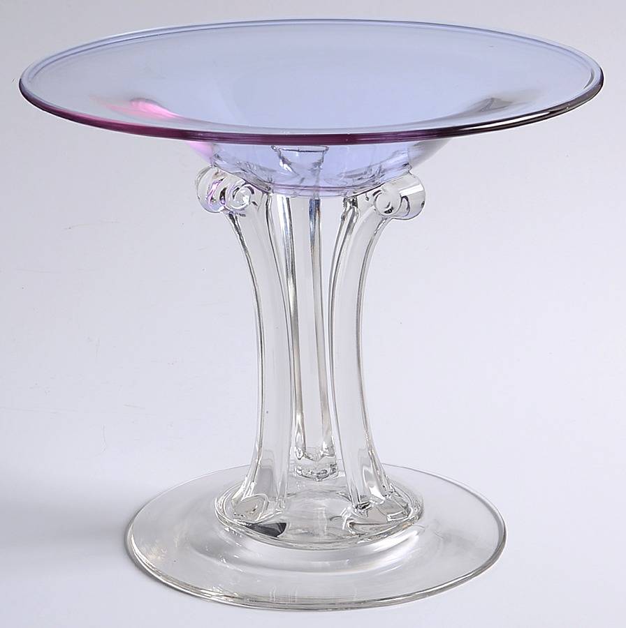 2433 Wisteria Round Compote (Height X Width) by Fostoria-1