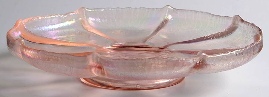 Velva Rose (Stretch) 75th Anniversary Salver Plate by Fenton-1