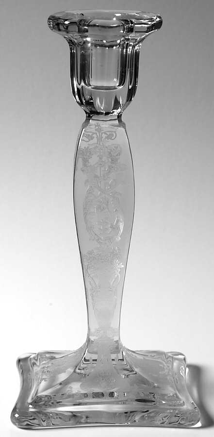1965-1 8" Single Light Candlestick by Fostoria-1