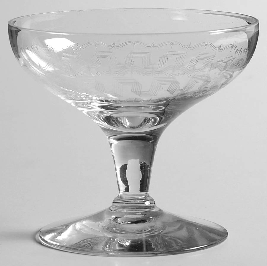 Greek (Stem 858, Non Optic) Low Sherbet by Fostoria-1