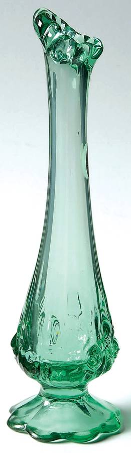 Sea Mist Green 9" Bud Vase by Fenton-1