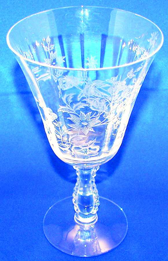 6037-1 Low Water Goblet by Fostoria-1
