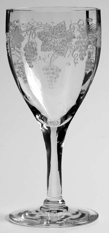New Vintage Grape (Optic, Stem 863) Wine Glass by Fostoria-1