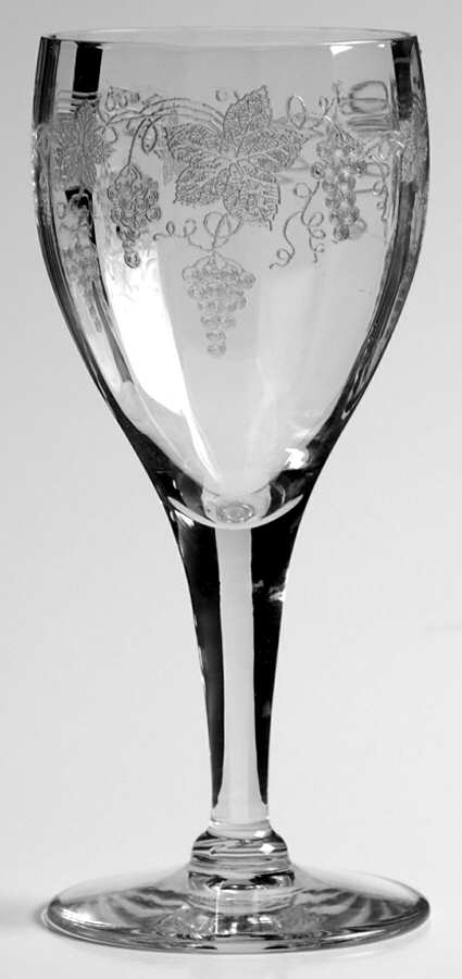 New Vintage Grape (Optic, Stem 863) Wine by Fostoria-1