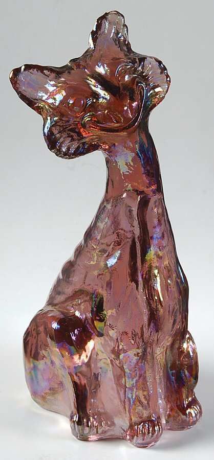 Animals and Figurines (Non Decorated) #5177 Alley Cat by Fenton-1