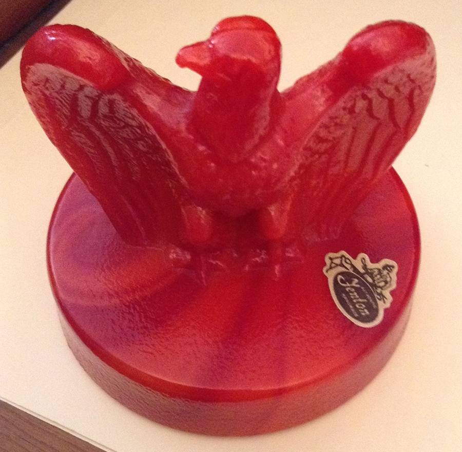 Animals and Figurines (Non Decorated) #8470 Bicentennial Eagle Paperweight by Fenton-1
