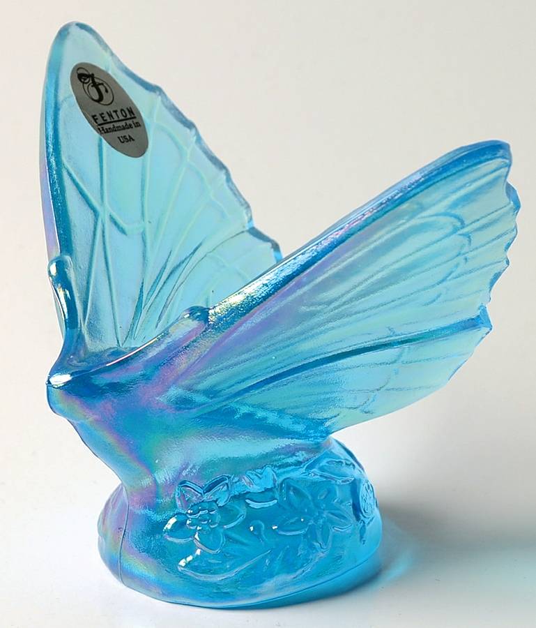 Animals and Figurines (Non Decorated) #5296 Butterfly by Fenton-1