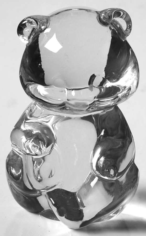 Animals and Figurines (Non Decorated) #5151 Sitting Bear Cub by Fenton-1