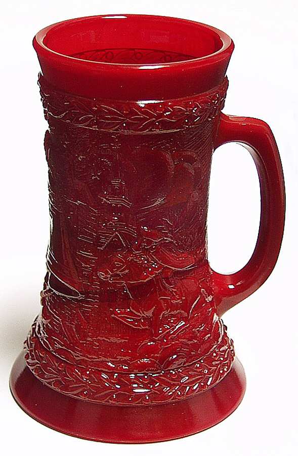 Animals and Figurines (Non Decorated) Bicentennial Stein by Fenton-1