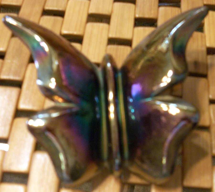 Animals and Figurines (Non Decorated) #5170 Butterfly by Fenton-1