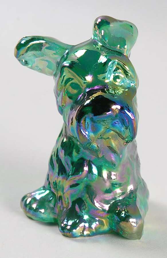 Animals and Figurines (Non Decorated) #5214 Scottie Dog by Fenton-1