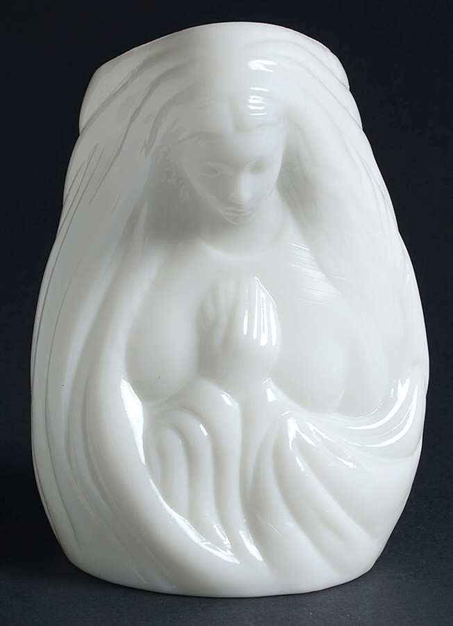 Animals and Figurines (Non Decorated) #5107 Madonna Prayer Light by Fenton-1