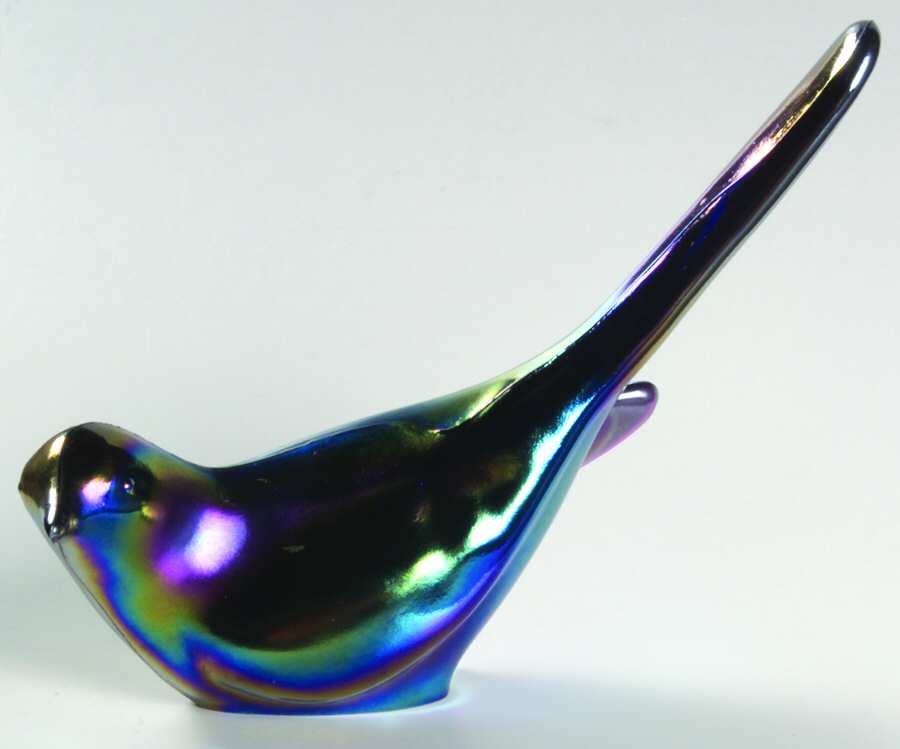 Animals and Figurines (Non Decorated) #5197 Happiness Bird by Fenton-1
