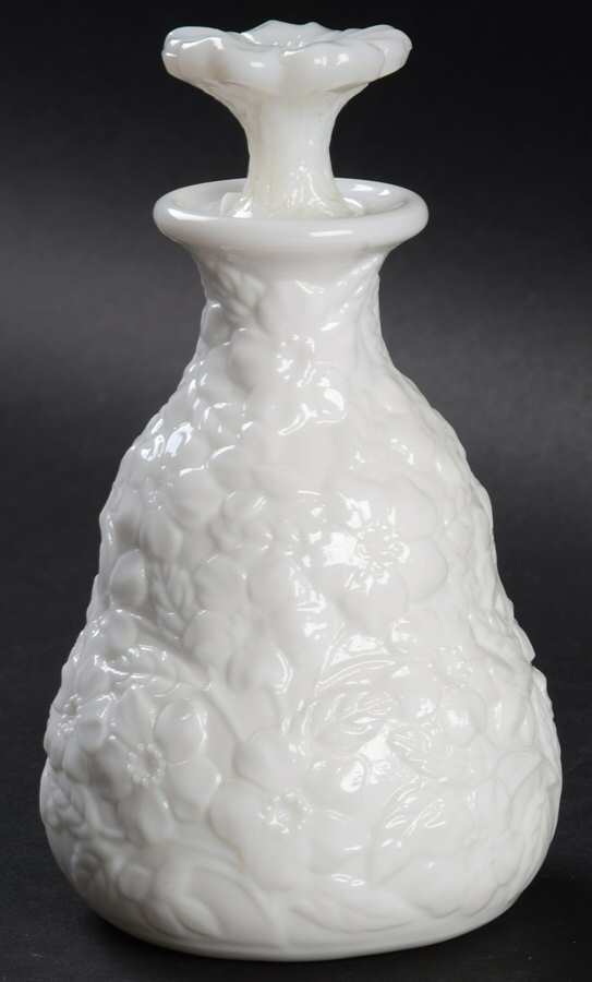 2519 Milkglass Cologne Bottle & Stopper by Fostoria-1
