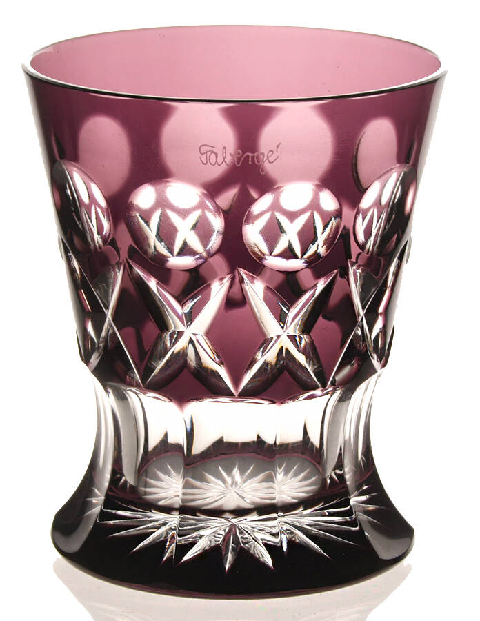 Na Zdorovye Amethyst Double Old Fashioned by Faberge-1