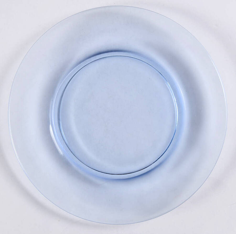 3101 Blue Salad Plate by Fry-1