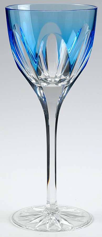 Regency Sky Blue Water Goblet by Faberge-1