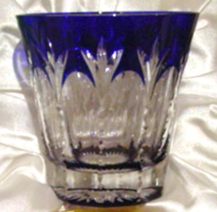 Palais Royal Cobalt Blue Double Old Fashioned by Faberge-1