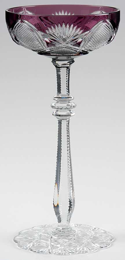 Czar Imperial Amethyst Champagne/Tall Sherbet by Faberge-1