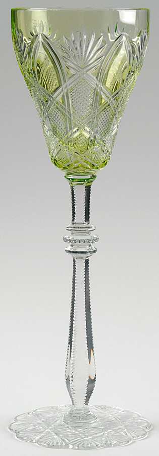 Czar Imperial Light Green Water Goblet by Faberge-1