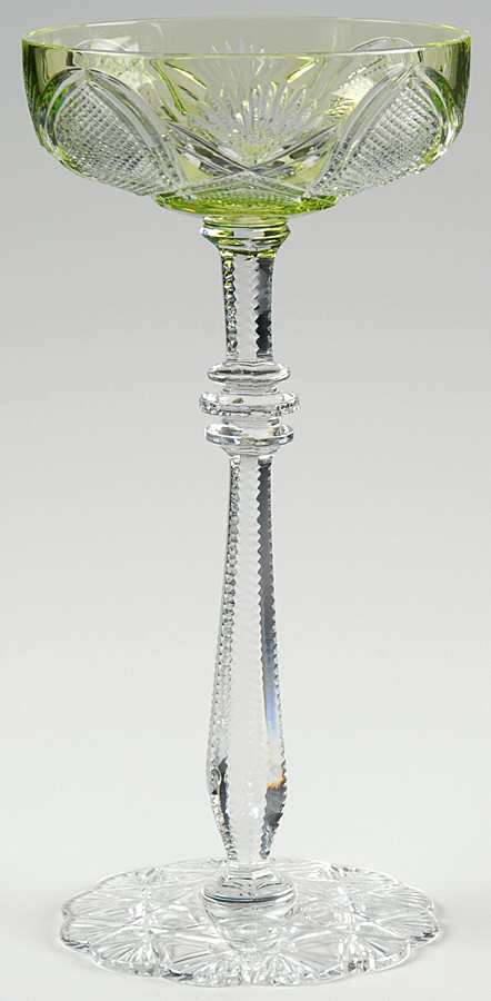 Czar Imperial Light Green Champagne/Tall Sherbet by Faberge-1