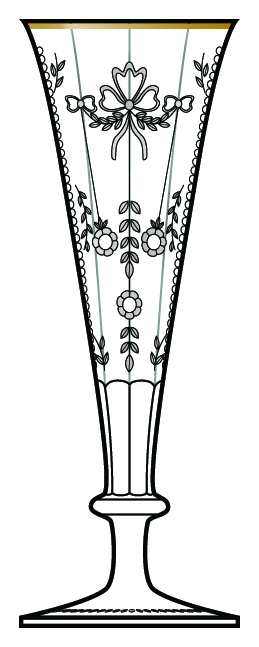 Gatchina Palace Fluted Champagne by Faberge-1