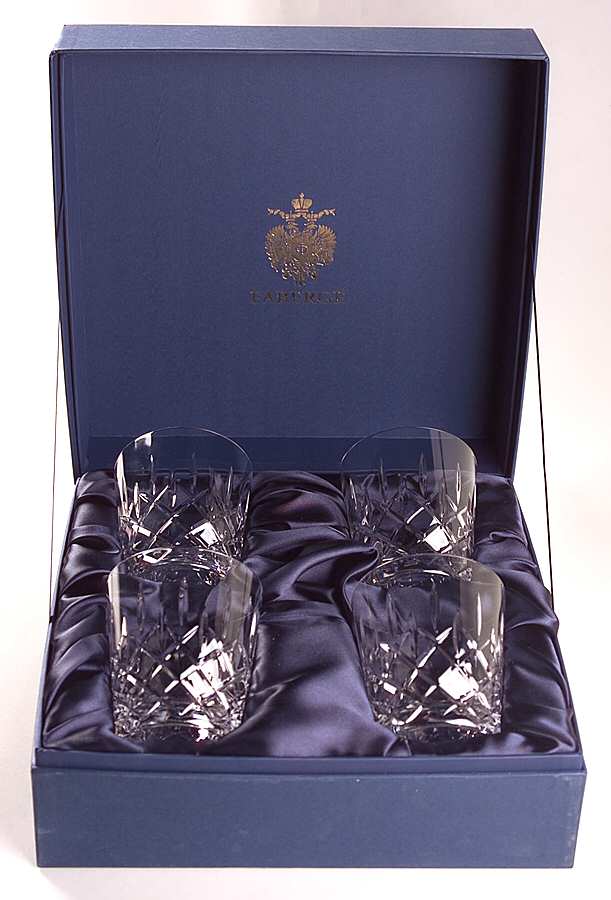 D'Arcy Double Old Fashioned - Set of 4 by Faberge-1