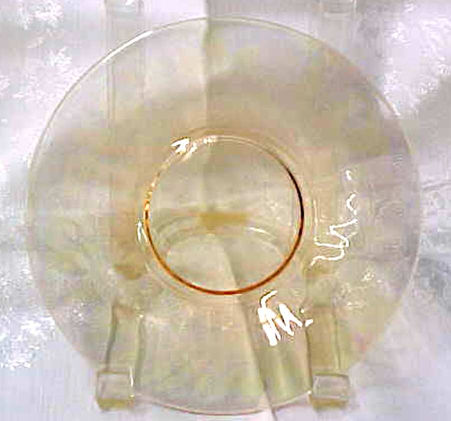 2283 Amber (Non Optic) Bread & Butter Plate by Fostoria-1