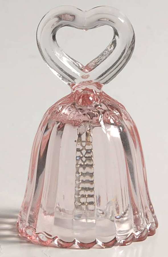 Dusty Rose 3" Bell by Fenton-1