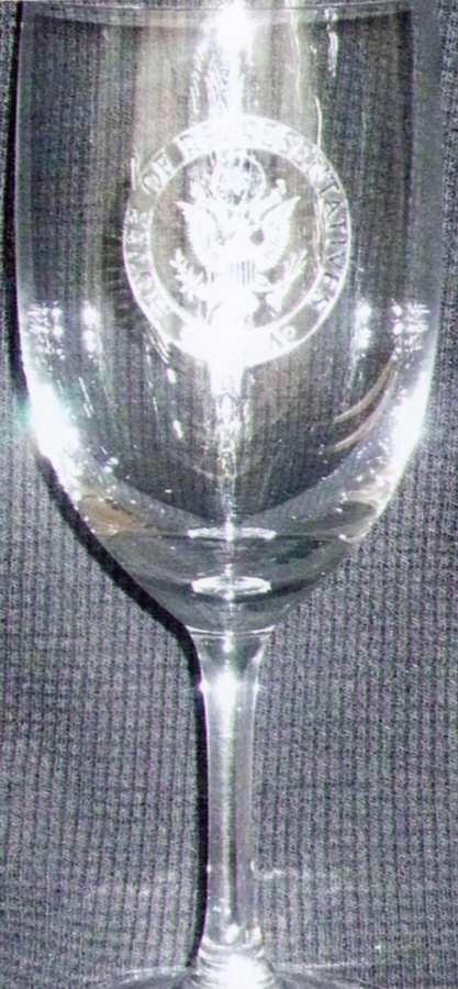 House of Representatives Water Goblet by Fostoria-1