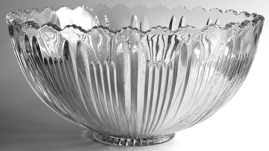 1231 Clear Punch Bowl by Fostoria-1