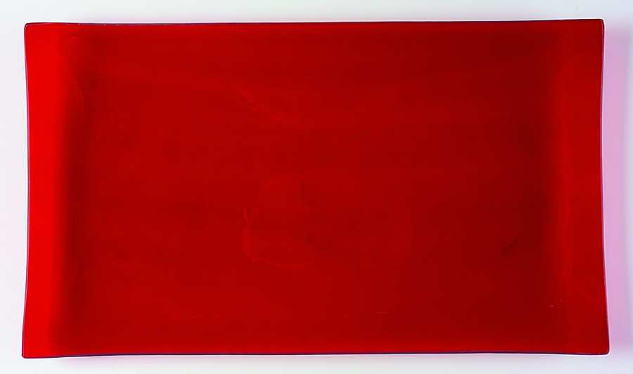 Crimson 17" Rectangular Platter by Fifth Avenue-1