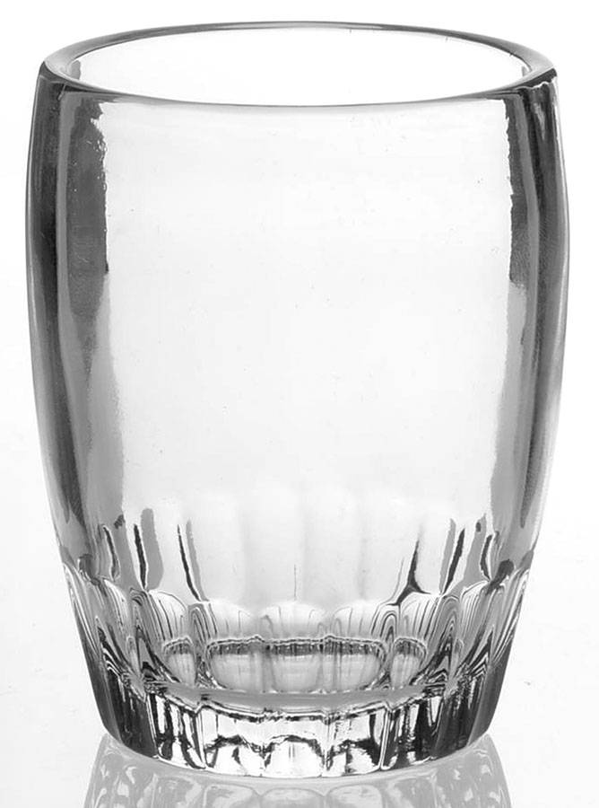 Barrel Clear 8 Oz Flat Tumbler by Federal Glass -1