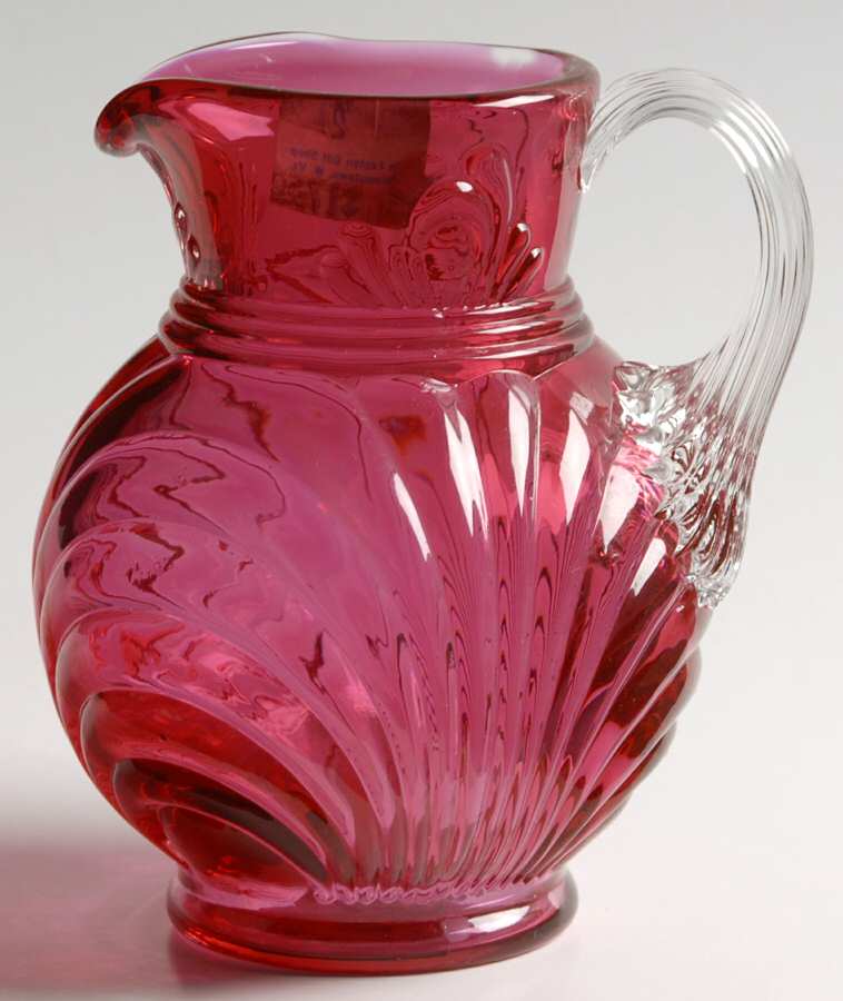 Country Cranberry 8 Oz Jug by Fenton-1