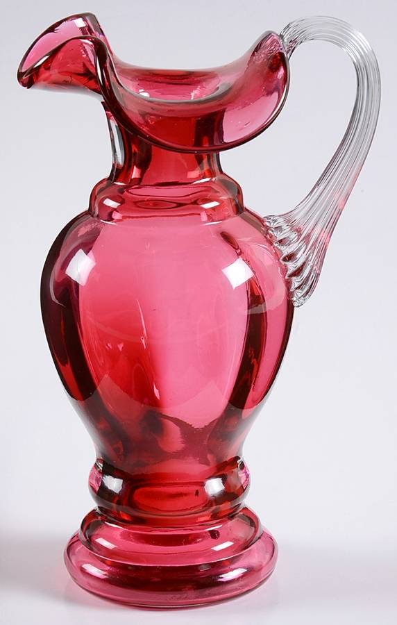 Country Cranberry 8 Oz Pitcher by Fenton-1