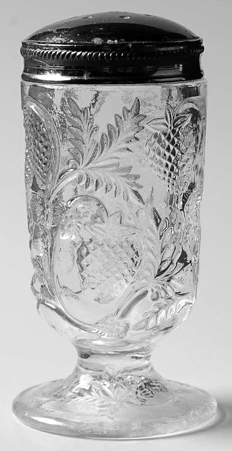 Strawberry Clear Salt Shaker & Lid by Fenton-1