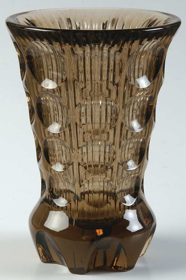 Highlights Brown 5" Bud Vase by Fostoria-1