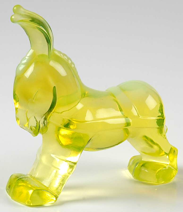 Duncan Animals & Figurines Donkey by Fenton-1