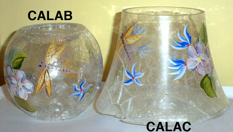 Dragonfly (2 Piece) Candle Lamp Chimney by Fifth Avenue-1