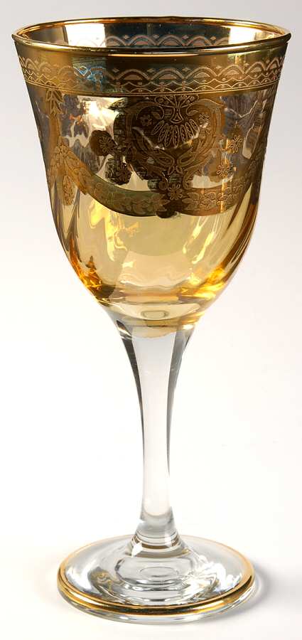 FUG10 Amber Water Goblet by Fumo Brothers-1