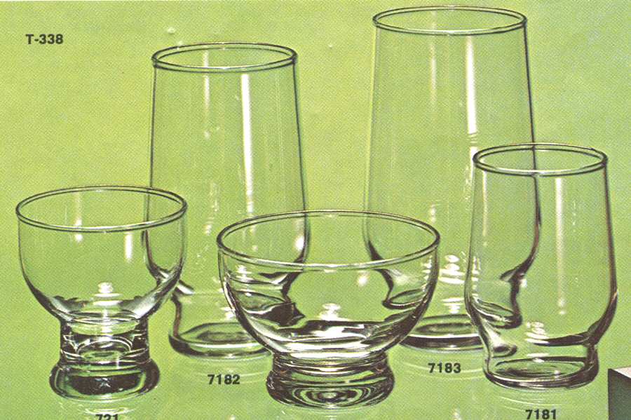 Fancy Forty 10 Oz Flat Tumbler by Federal Glass -1