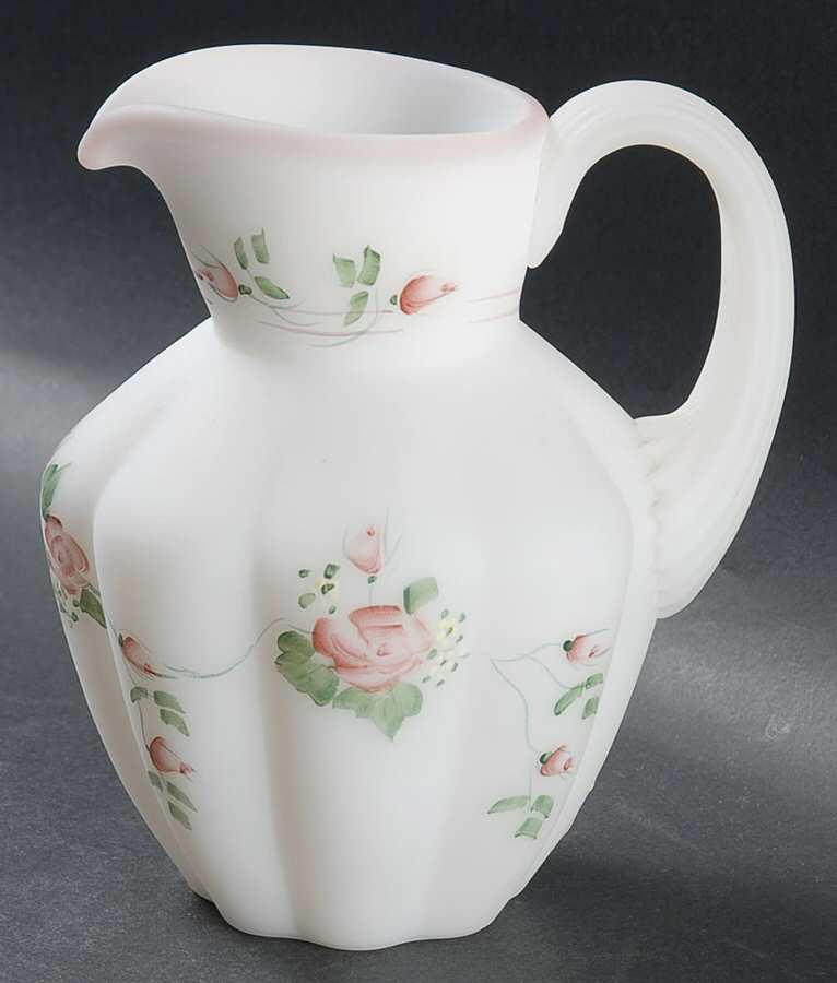 Rose Garden Pitcher by Fenton-1